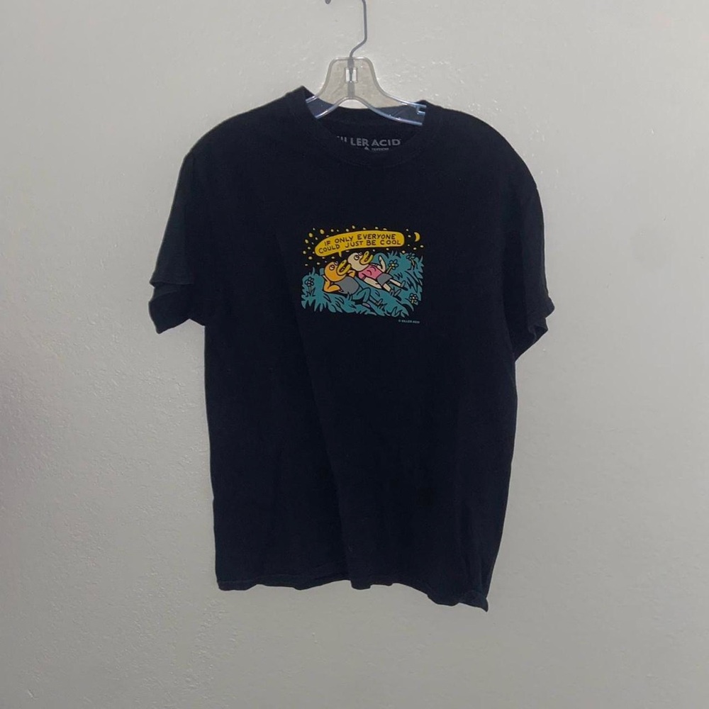 Santa Cruz x Killer Acid black graphic tee limited edition short sleeve shirt